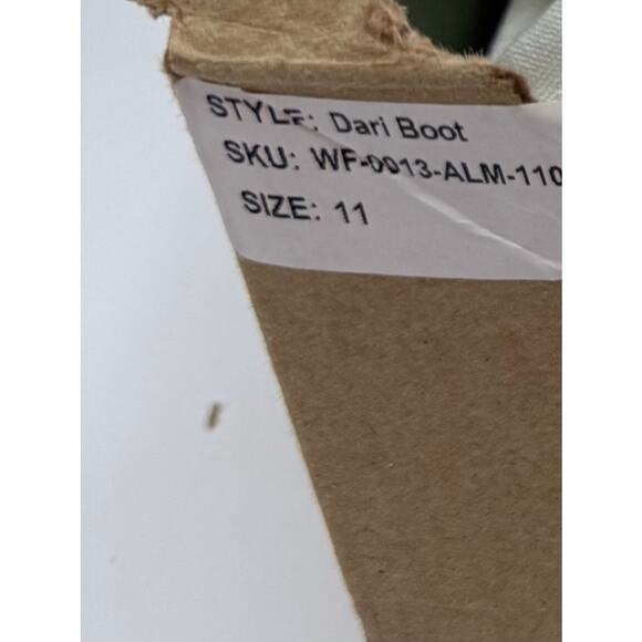 Nisolo Dari Boot Almond Leather Boots - Women’s Size 11 ethical and sustainable - Picture 9 of 11